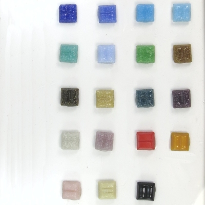 Mosaic colours available for earrings